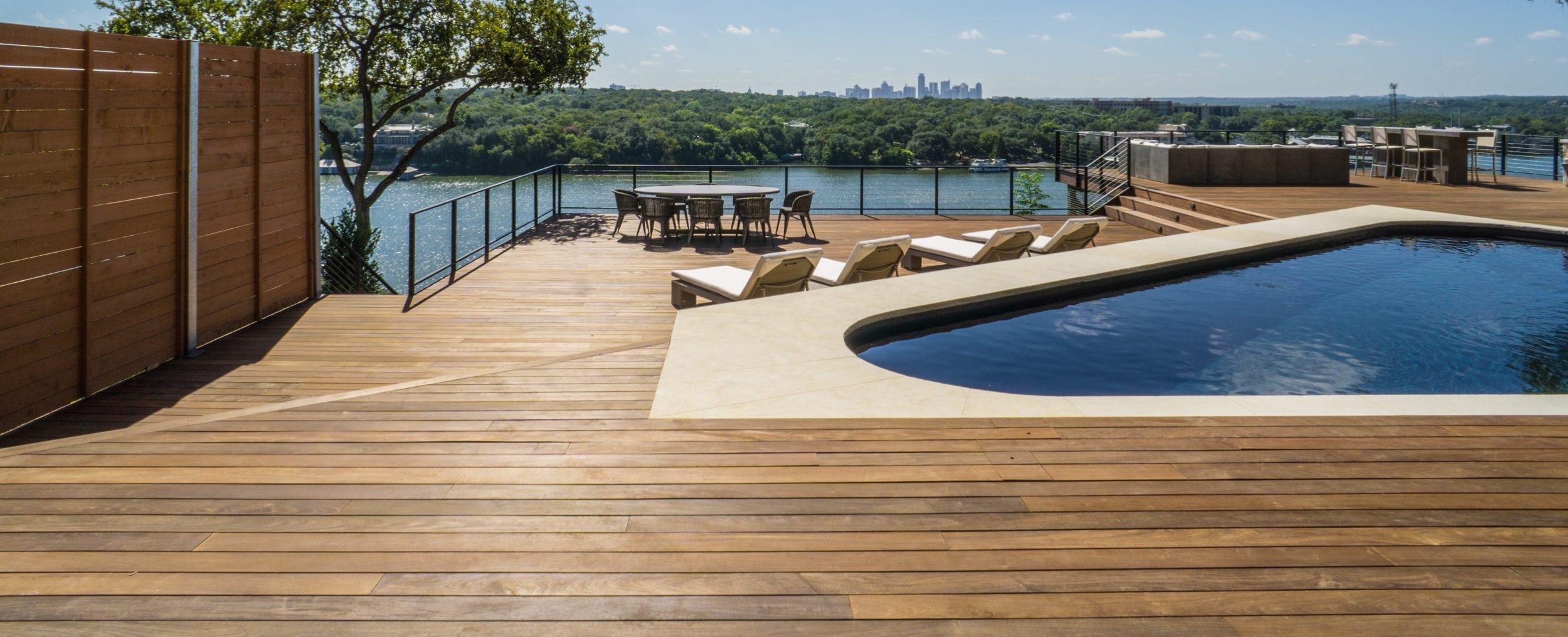 Ipe Deck on Lake Austin