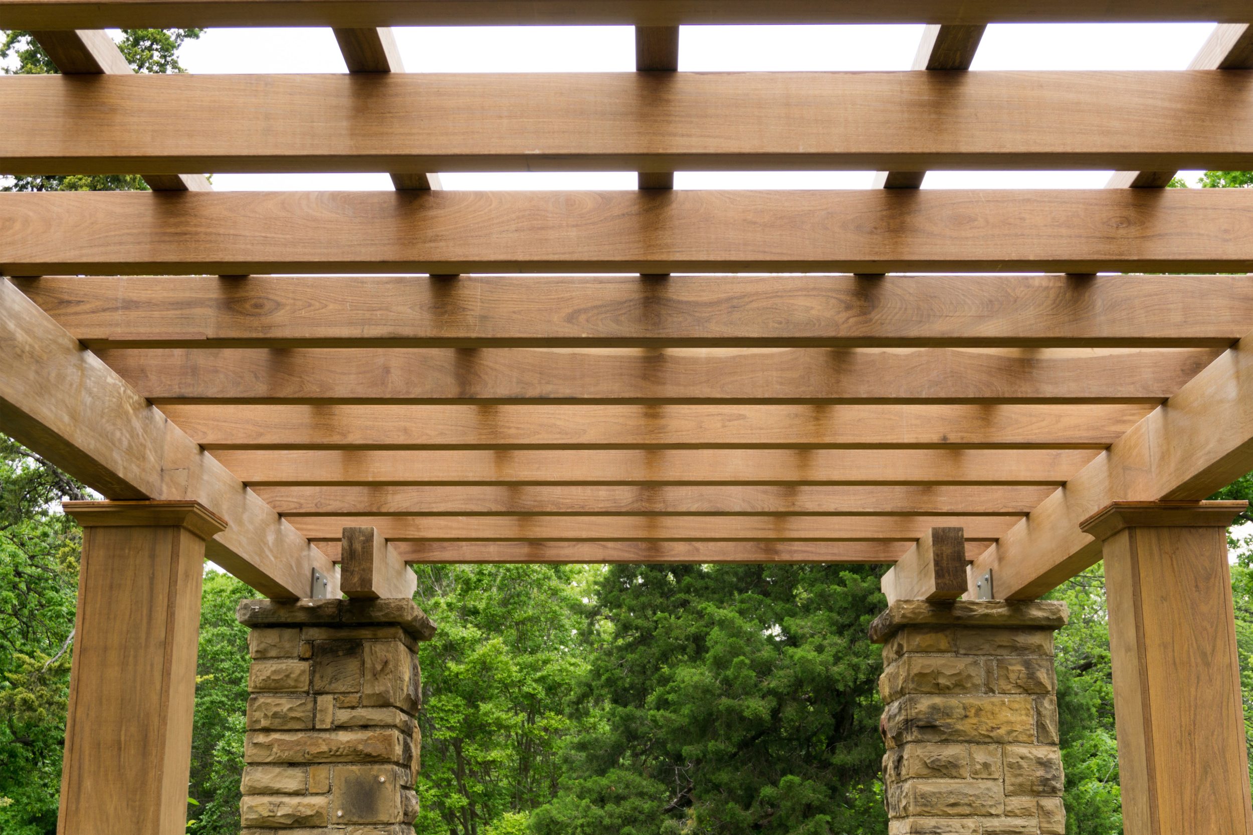 Fort Wroth Botanic Garden Pergola - Ipe Beams