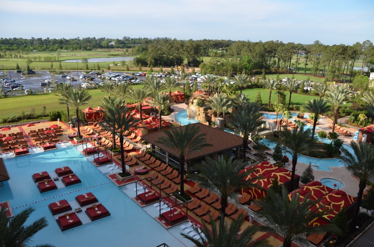 Golden Nugget Pool Cabanas