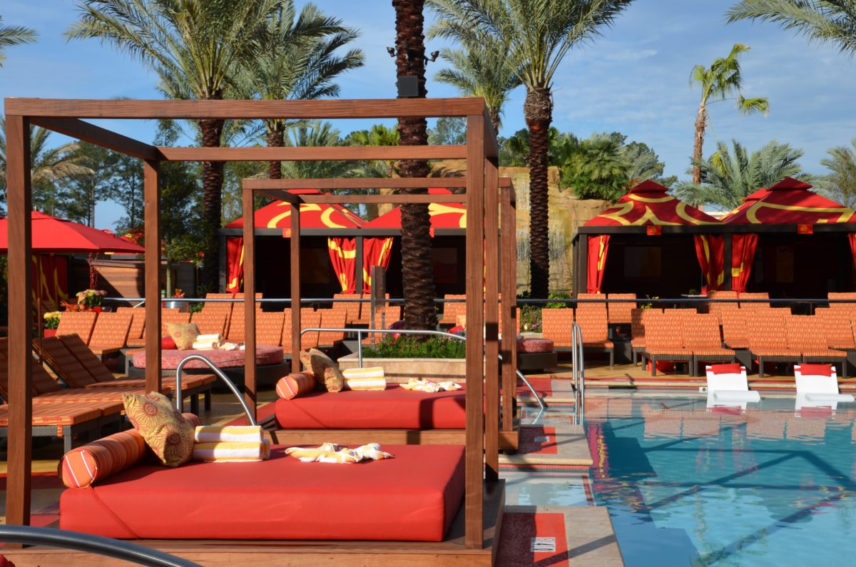 Golden Nugget Pool Cabanas