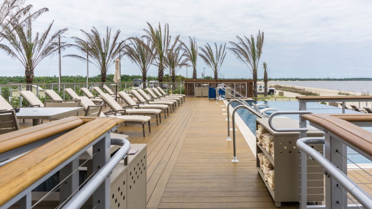 Silver Slipper Casino Pool Deck