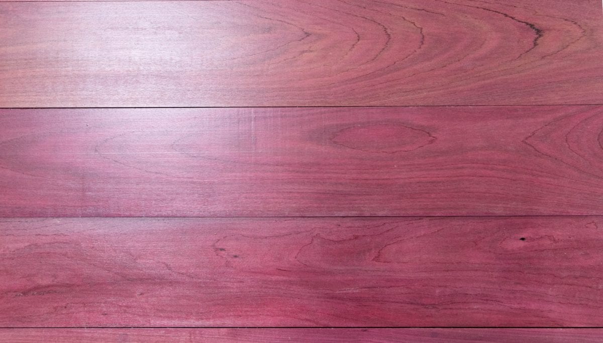 Purpleheart Finished