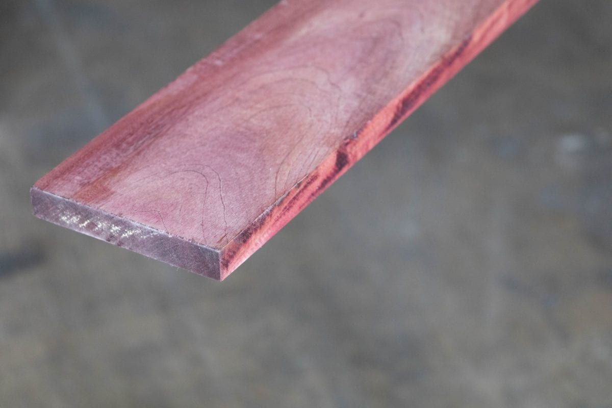 Purpleheart Unfinished
