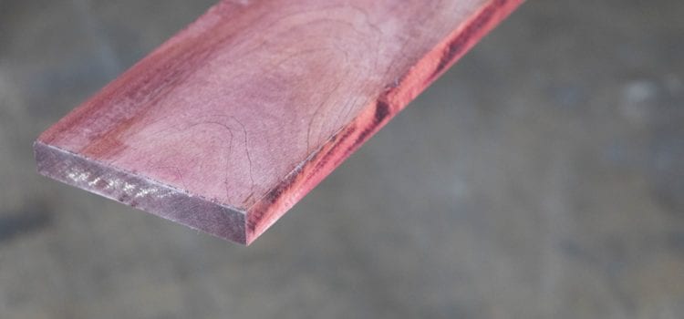 Purpleheart Unfinished