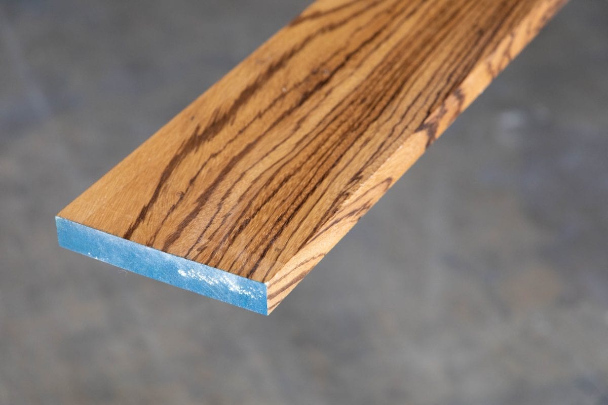 Zebrawood Quarter Sawn Finished