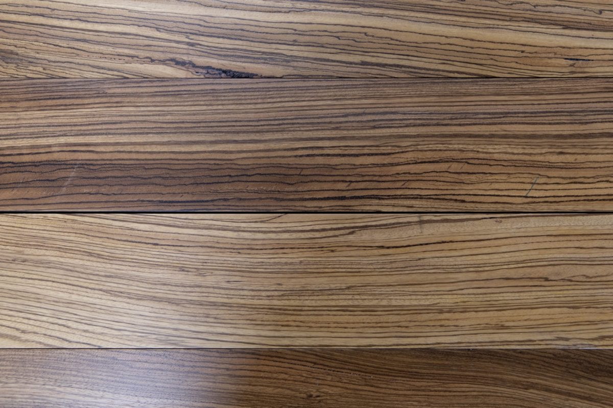 Zebrawood Quarter Sawn Finished