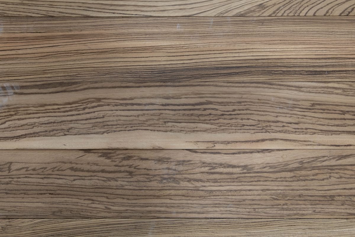 Zebrawood Quarter Sawn Unfinished