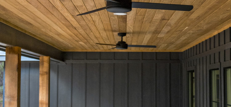 Iroko Ceiling