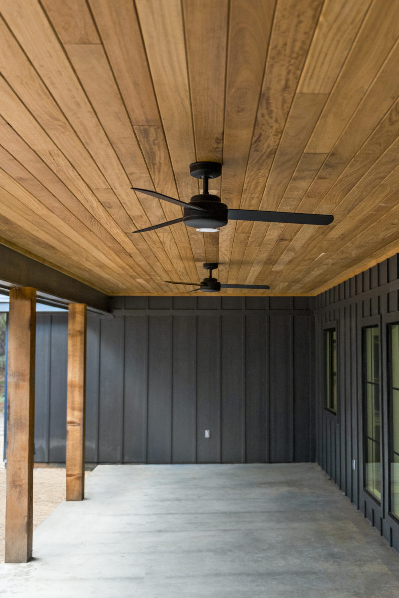 Iroko Ceiling