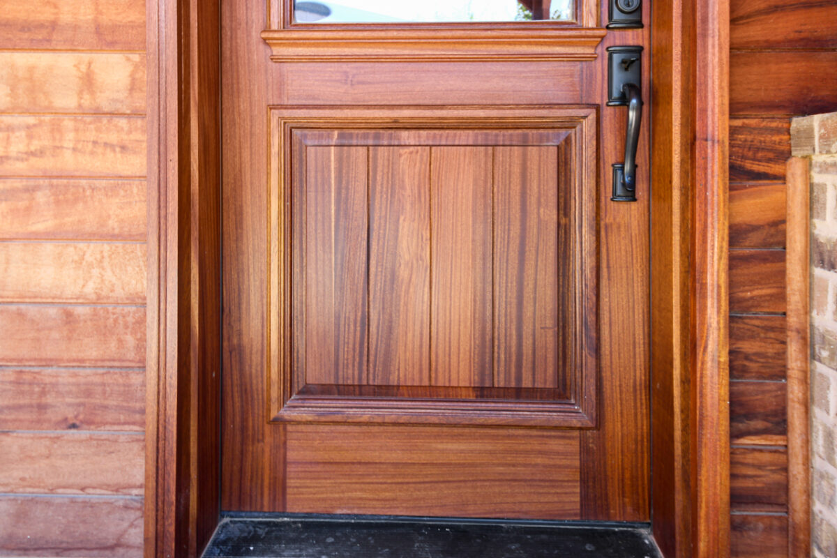 Sapele Custom Door