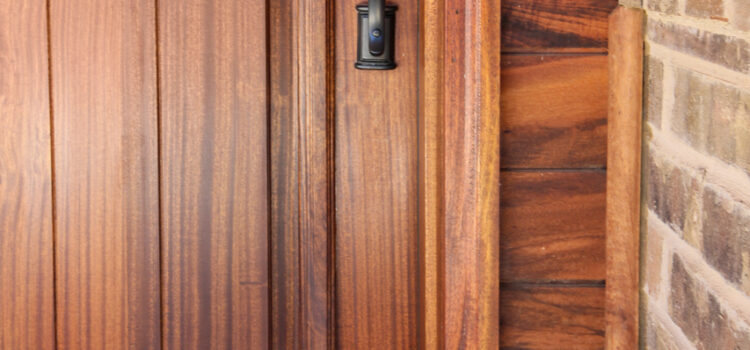 Sapele Custom Exterior Door