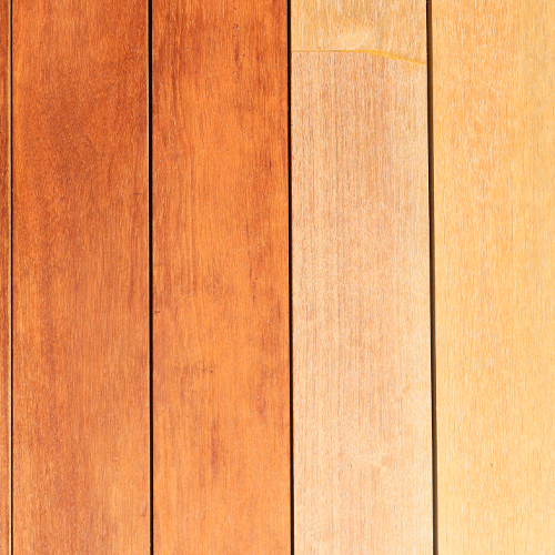 Apitong with and without ProCoating