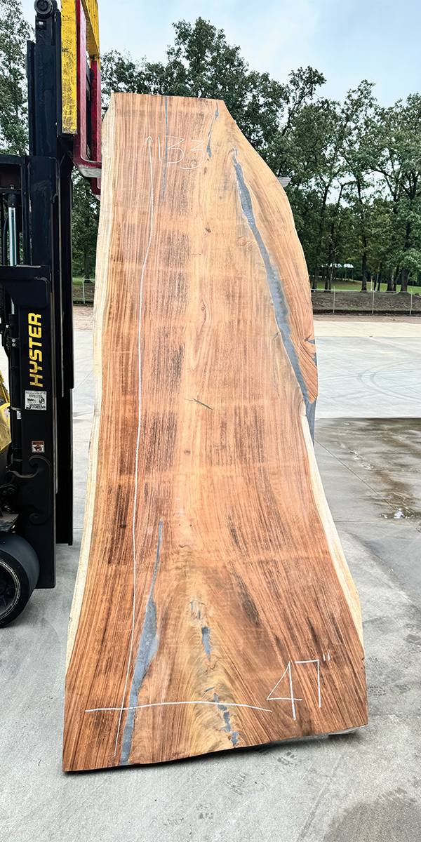 Parota Live Edge Slab