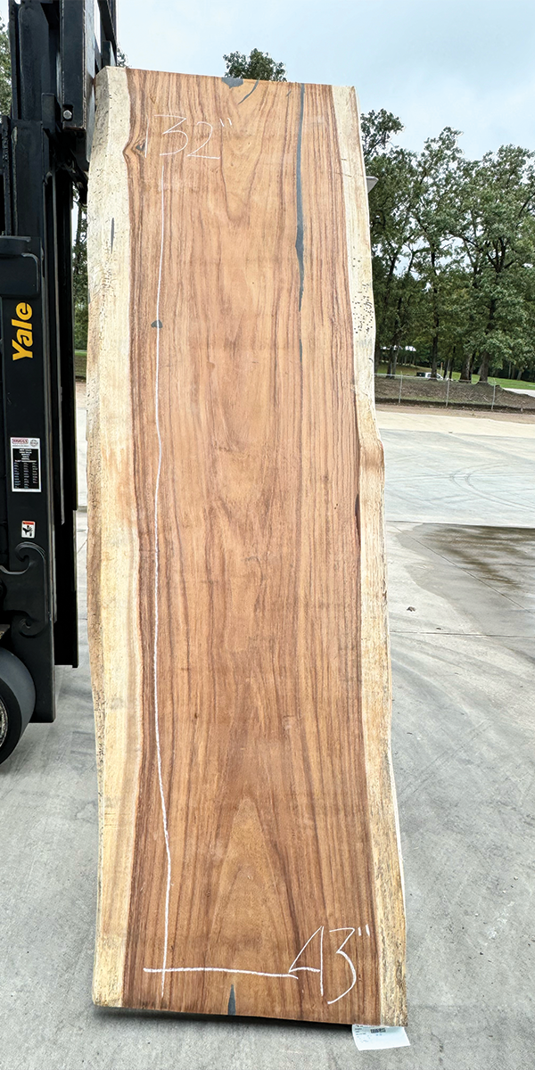 Parota Live-Edge Slab
