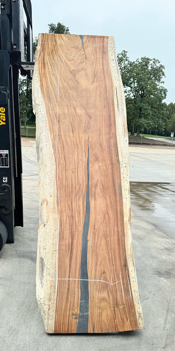 Parota Live Edge Slab