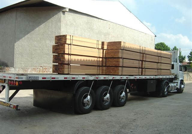 flatbed trailer